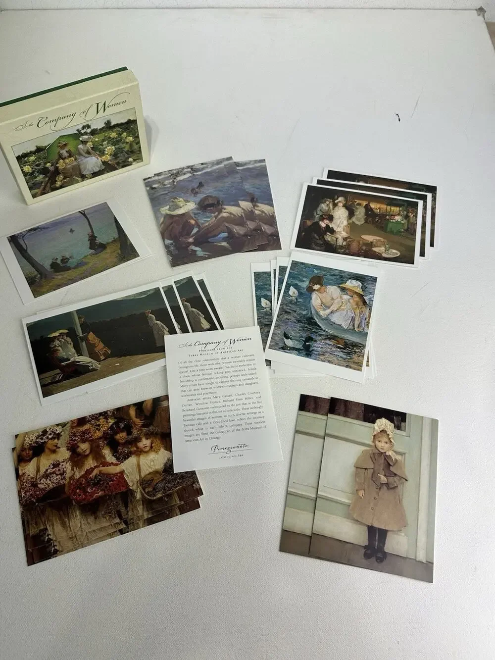 terra museum of american art greeting cards lot of 20 pomergranate 566